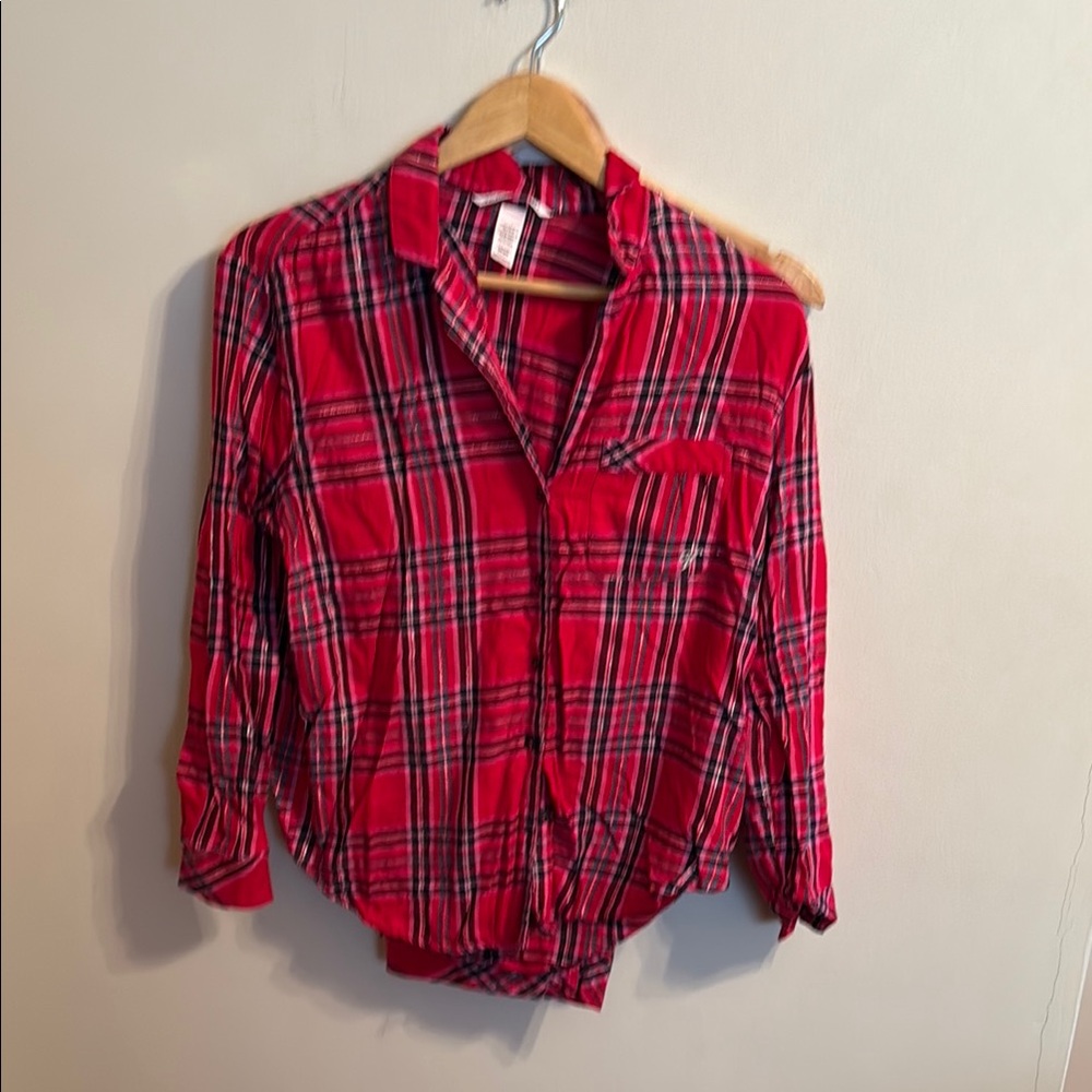 Victoria’s Secret Red Plaid Pajamas